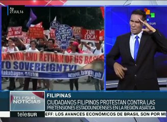 Filipinas: protestan por visita oficial del secretario de Estado EEUU