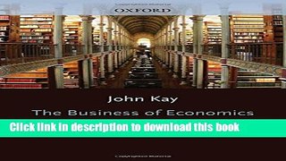 Read The Business of Economics  Ebook Free