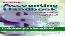 Download Accounting Handbook (Barron s Accounting Handbook)  PDF Online