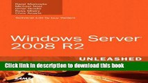 Read Windows Server 2008 R2 Unleashed PDF Online