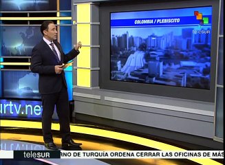 Colombia: Consejo Nacional Electoral regulará plebiscito por la paz