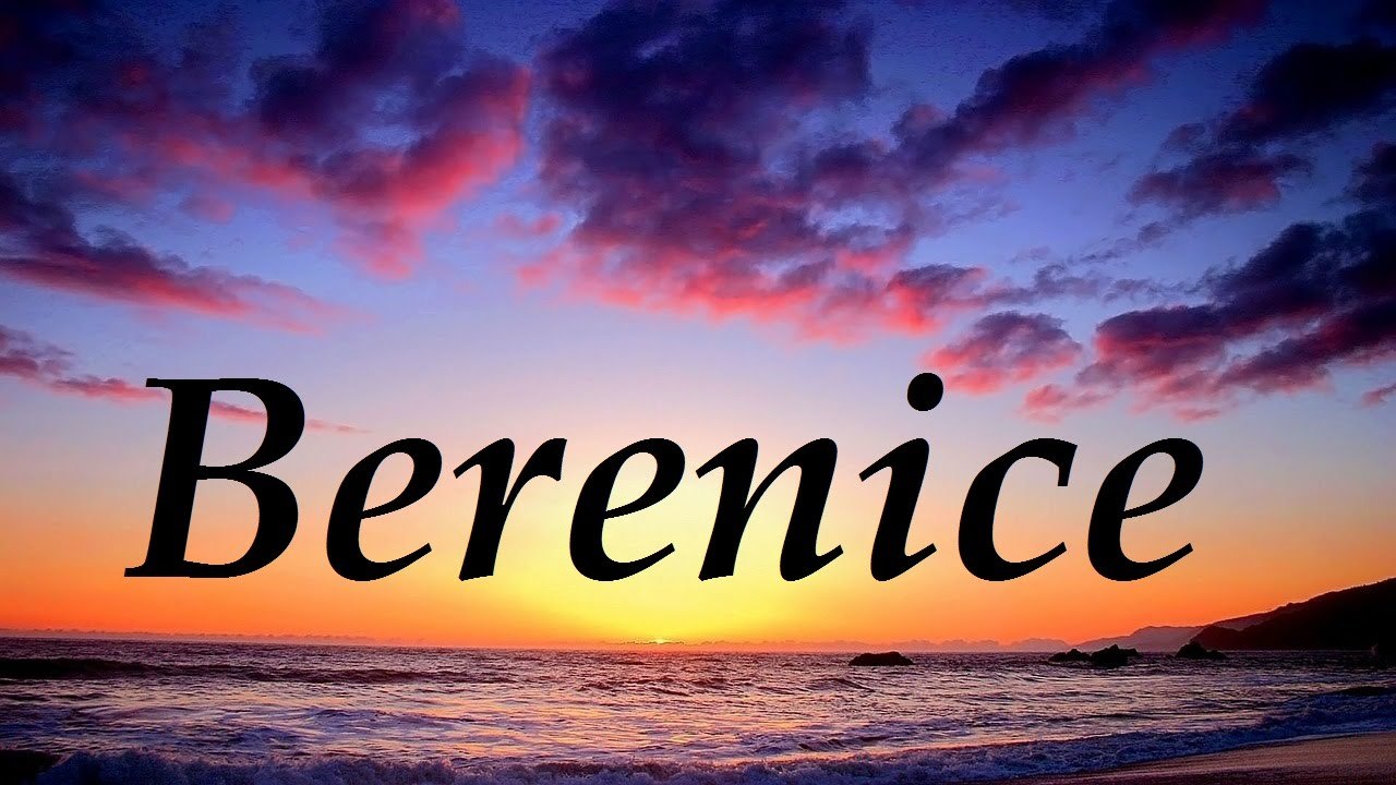 Berenice - If I'm James Dean You're Audrey Hepbur