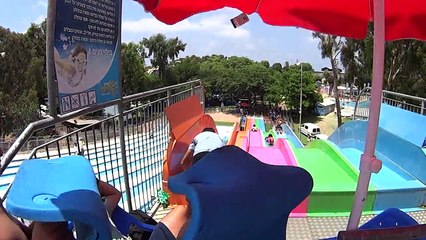 Racing Water Slide at Shefayim Water Park