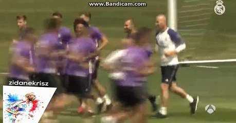 Zidane Crazy Skills During Training Session - International Champions Cup 2016