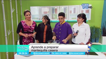 Aprenda a cocinar mantequilla casera
