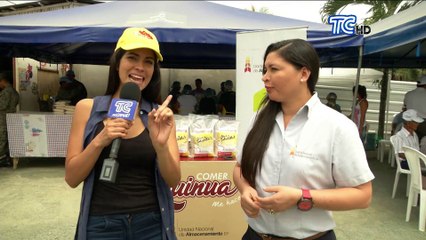 San Isidro, Manabí, recibió un "superalimento"