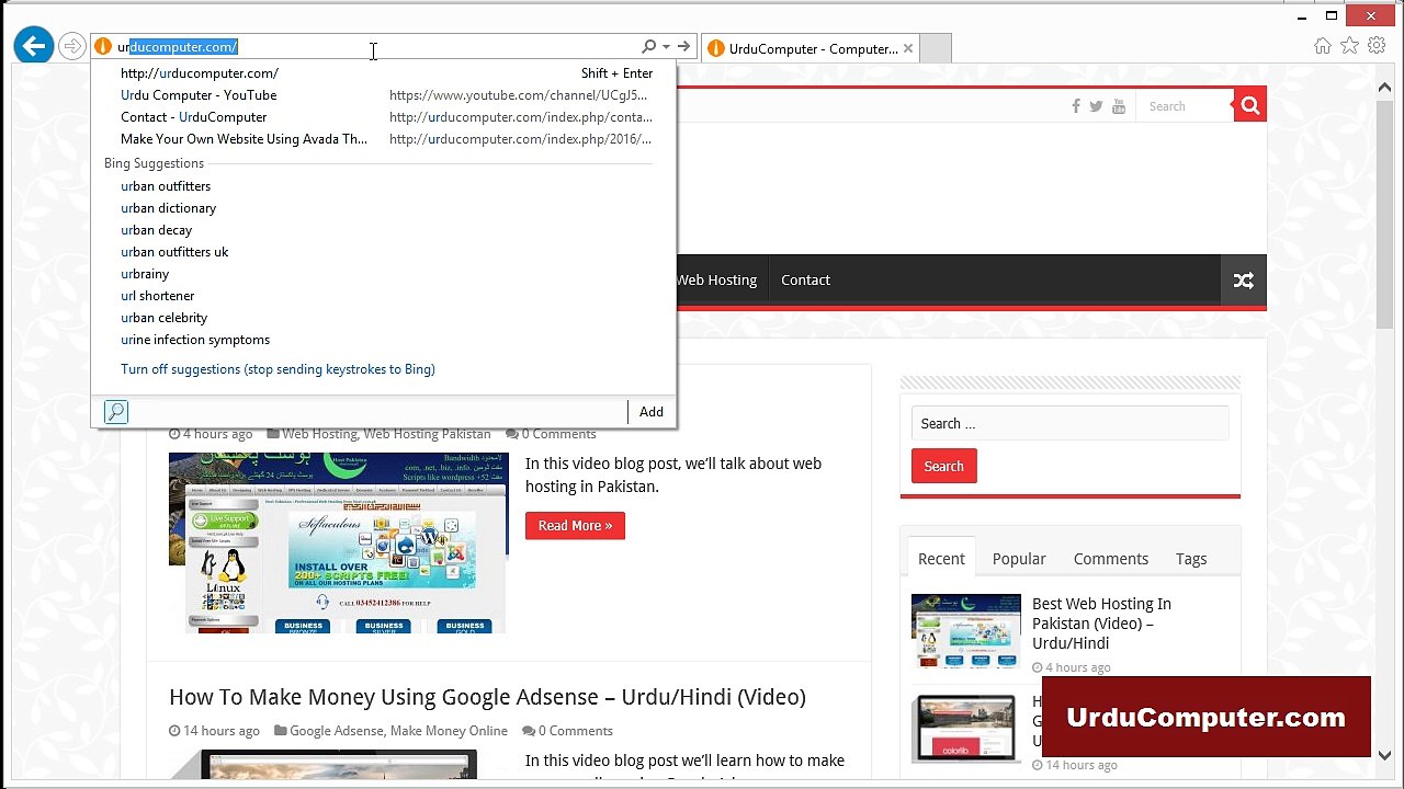Create A Simple Website In HTML & CSS Part 4 - (Urdu/Hindi)