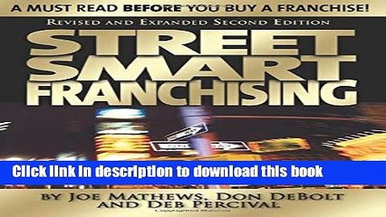 [Download] Street Smart Franchising  Full EBook
