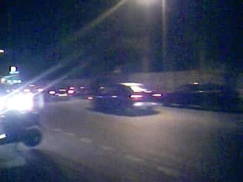 Ferrari modena 360 spider noire a Bizerte par Hatem Klouz