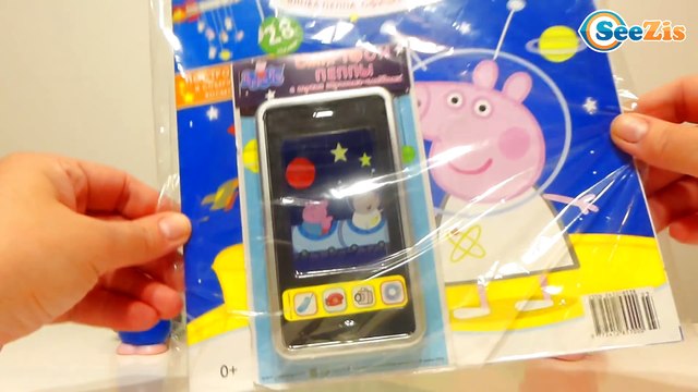 Свинка Пеппа и Ника. Распаковка и обзор журнала - Сюрпризы для детей. Видео для девочек. Peppa Pig