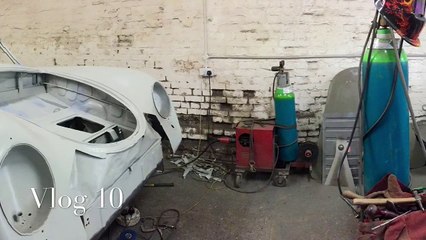 1954 Porsche 356 Pre A Restoration Vlog 10 Structural Panel Repairs