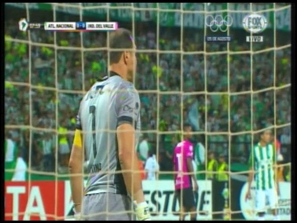 Libertadores: Borja anota el gol de Atlético Nacional ante Independiente