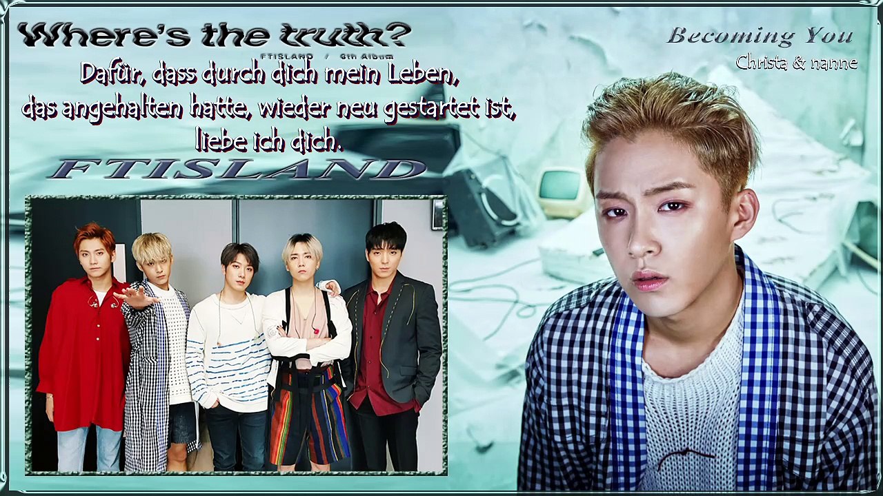 FTISLAND -  Becoming You k-pop [german Sub]