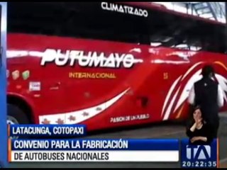 Alianza estratégica impulsa fabricación de autobuses nacionales