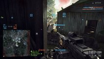 Teammate saves my ass from a stabbing...with dramatic timing - Battlefield 4