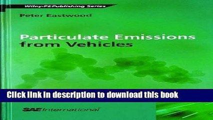 Download Particulate Emissions from Vehicles [PDF] Full Ebook