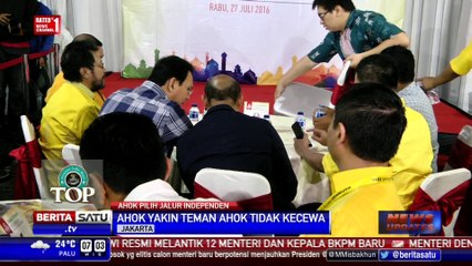 Pilih Jalur Parpol, Ahok Libatkan Teman Ahok dalam Kampanyenya