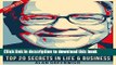 [Read PDF] Warren Buffet: Top 20 Secrets In Life And Business (Edition 2016, Short Read, Straight