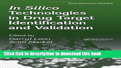 Download In Silico Technologies in Drug Target Identification and Validation (Drug Discovery