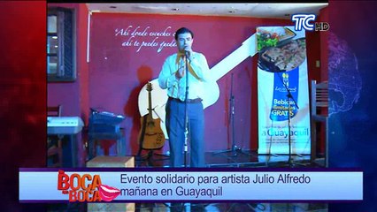 Show a beneficio de un colega ecuatoriano delicado de salud