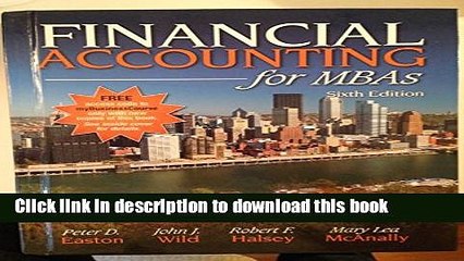 [Read PDF] Financial Accounting for MBAs, 6th Edition Ebook Free