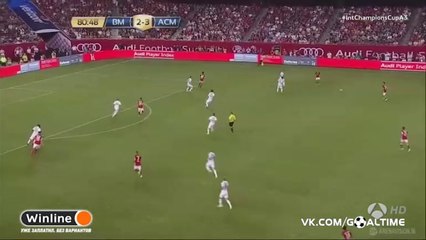 Bayern - Milan 3 3 (3 5 for the pen.). Highlights. International Champions Cup 2016.
