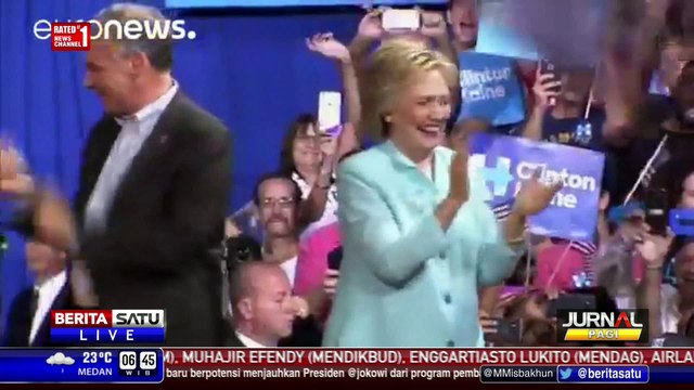 Hari Ketiga Konvensi Partai Demokrat AS