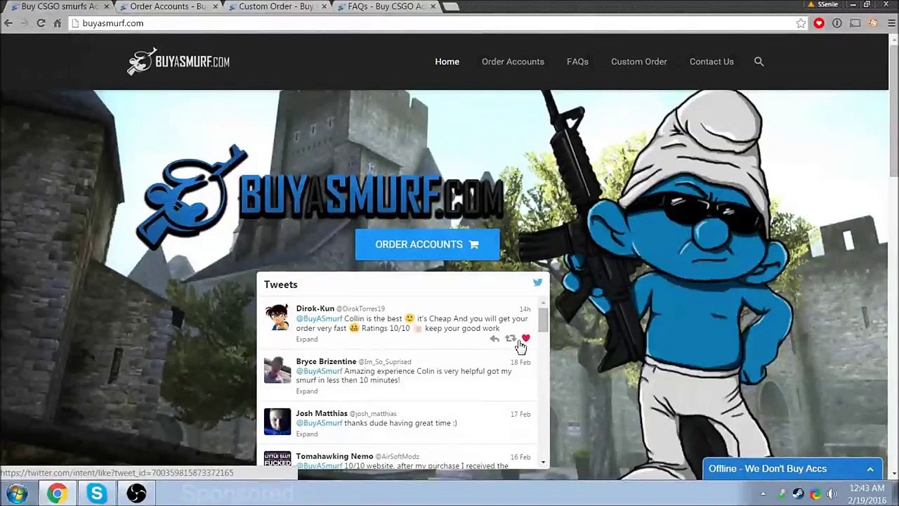 Cheap Smurf Accounts
