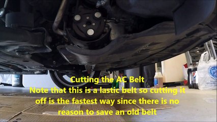Mazda5 MAZDA 5 2006 2007 2008 Serpentine and AC Belt Installation Replacement