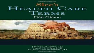 Read Slee s Health Care Terms Ebook Free