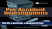 Download Book Pre-Accident Investigations: An Introduction to Organizational Safety ebook textbooks