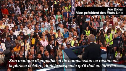 USA: Donald Trump ? "Il n'y connaît rien !", martèle Joe Biden