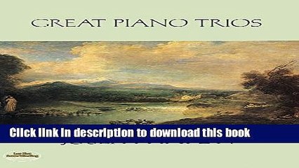 Read Great Piano Trios Ebook Free