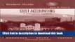 [Read PDF] Cost Accounting: A Managerial Emphasis, 11th Edition (Student Guide and Review Manual)