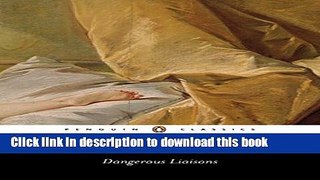 Download Dangerous Liaisons (Penguin Classics)  PDF Free