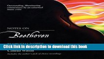 Read Notes On Beethoven: Twenty Crucial Works Ebook Free
