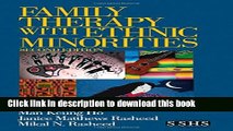 PDF Family Therapy with Ethnic Minorities (Sage Sourcebooks for the Human Services Series) [PDF]