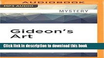 Read Gideon s Art (Gideon of Scotland Yard) Ebook Free