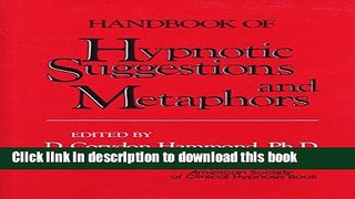 Download Handbook of Hypnotic Suggestions and Metaphors Ebook Free