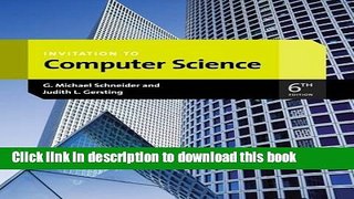 Download Invitation to Computer Science Ebook Free