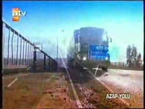 Azap yolu su daglarda kar olsaydim