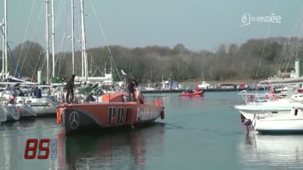 Vendée Globe 2016 : La remise à l'eau du PRB