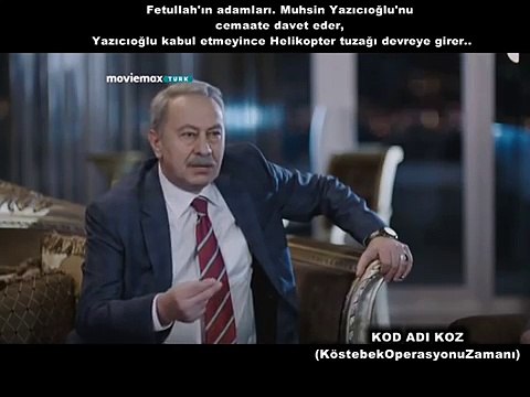 KOD ADI KOZ FİLMİNDE MUHSİN YAZICIOĞLU'NA SUİKAST SAHNESİ VE ÖNCESİNDE YAŞANANLAR
