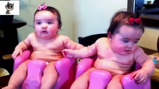 Funny Twins & Triplets Baby Laughing Compilation 2014.