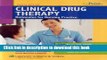 Read Clinical Drug Therapy: Rationales for Nursing Practice PDF Free