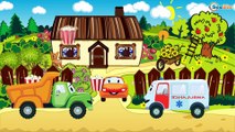 Cartoons for children about Emergency Vehicles - The Police Car and other Cars & Trucks. Cops Cars