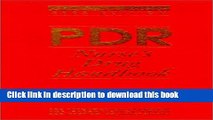 Download PDR Nurse s Drug Handbook Ebook Free