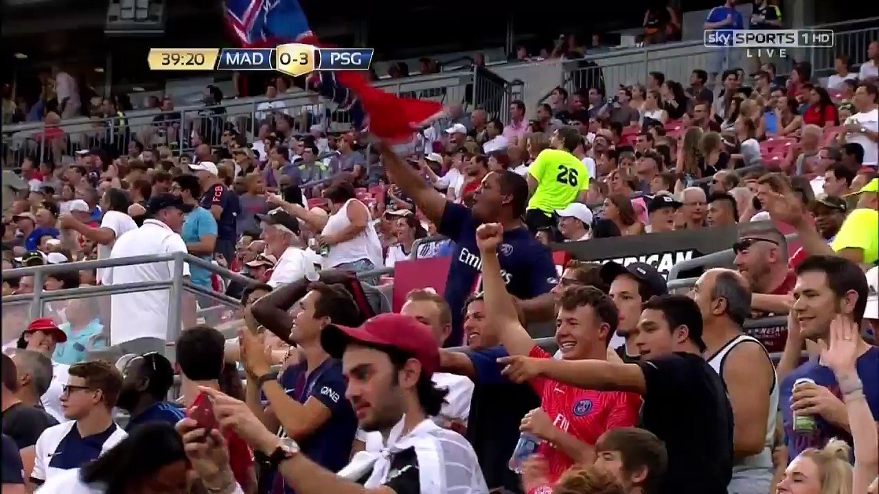 Real Madrid 0-3 PSG - GOAL MEUNIER AGAIN - 2016 International Champions Cup - J