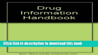 Read Drug Information Handbook Pocket [1997-98] PDF Free
