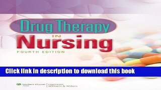 Download Drug Therapy in Nursing 4e Text and Study Guide Package PDF Free